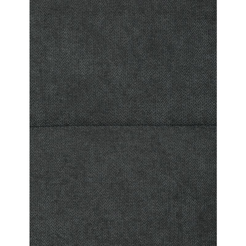 Autronic - Kancelářská židle, černý plast, šedá látka, kolečka pro tvrdé podlahy - KA-L607 GREY2