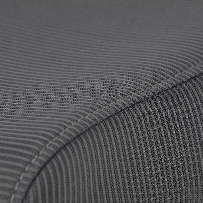 Autronic - Židle kancelářská, tmavě šedá síťovina MESH, bílý plast, plastový kříž - KA-S247 WT AKCE