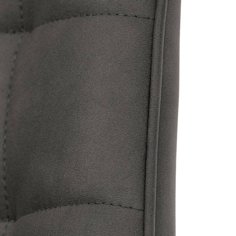 Autronic - Židle kancelářská, šedá látka v dekoru broušené kůže, černý kovový kříž - KA-V3120 GREY3 AKCE