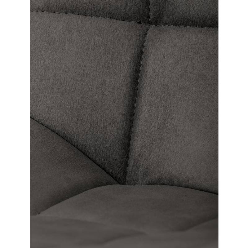 Autronic - Židle kancelářská, šedá látka v dekoru broušené kůže, černý kovový kříž - KA-V3120 GREY3 AKCE