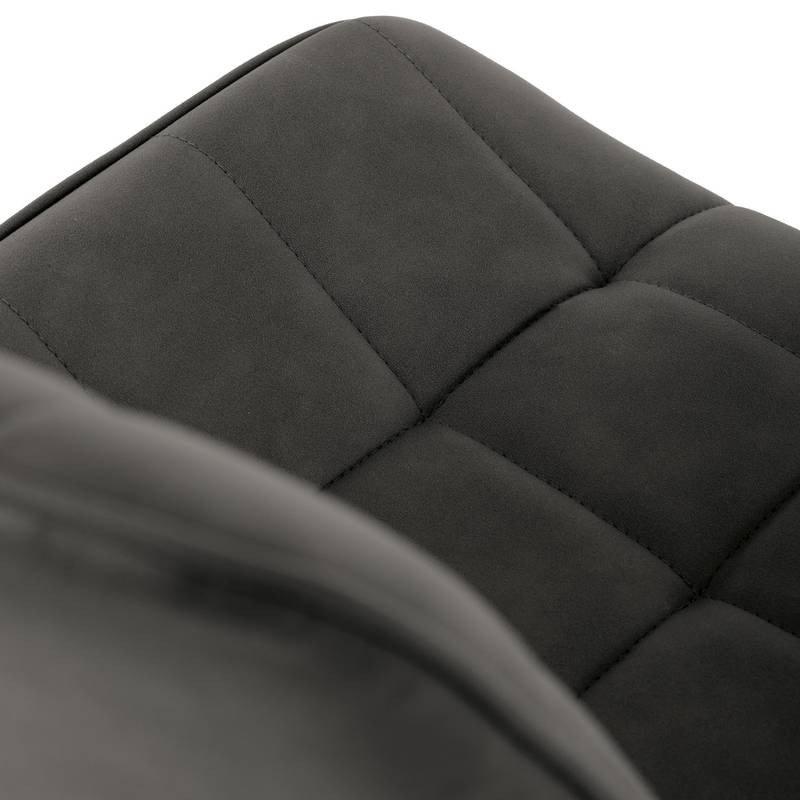 Autronic - Židle kancelářská, šedá látka v dekoru broušené kůže, černý kovový kříž - KA-V3120 GREY3 AKCE