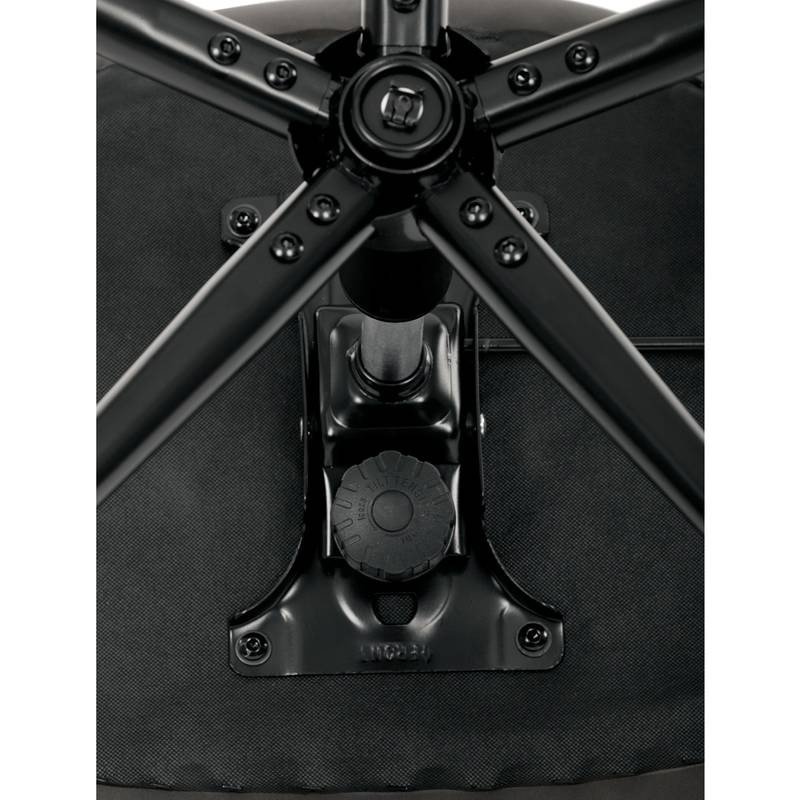 Autronic - Židle kancelářská, šedá látka v dekoru broušené kůže, černý kovový kříž - KA-V3120 GREY3 AKCE