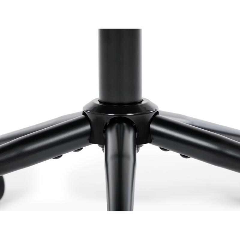 Autronic - Židle kancelářská, šedá látka v dekoru broušené kůže, černý kovový kříž - KA-V3120 GREY3 AKCE
