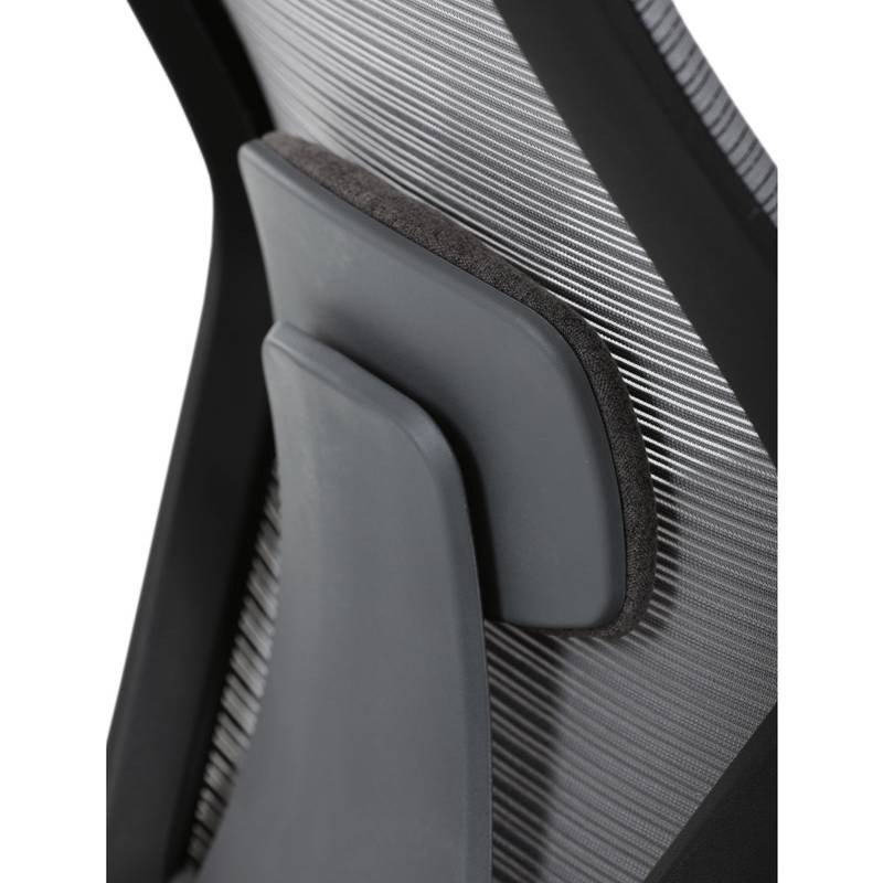 Autronic - Židle kancelářská, látka šedá, houpací mechanismus, kolečka pro tvrdé povrchy - KA-V3149 GREY AKCE