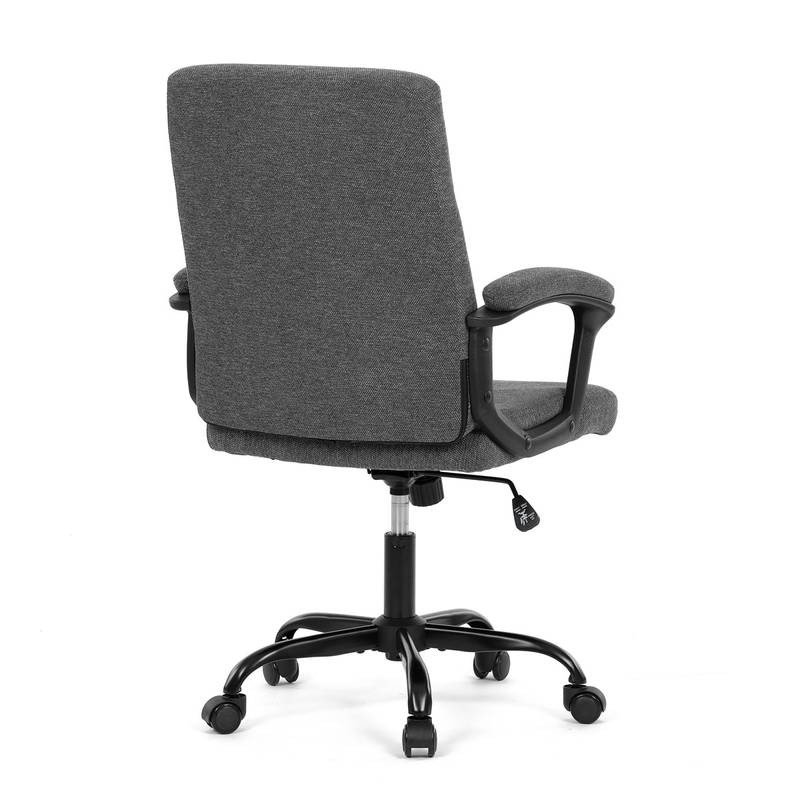 Autronic - Kancelářské křeslo, šedá látka, kovový kříž - KA-Y391 GREY2