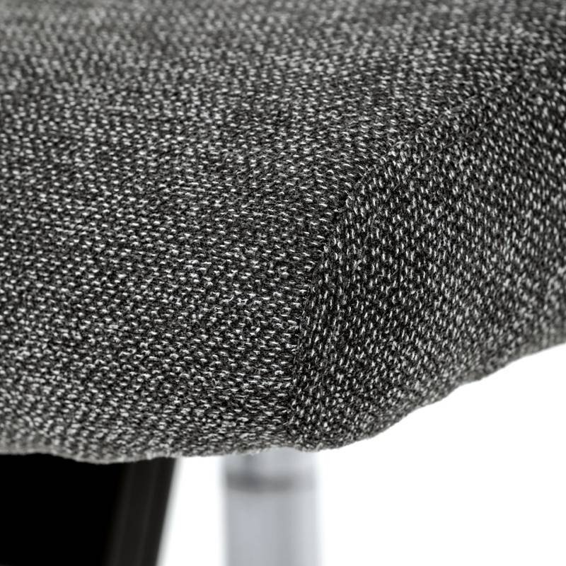 Autronic - Kancelářské křeslo, šedá látka, kovový kříž - KA-Y391 GREY2