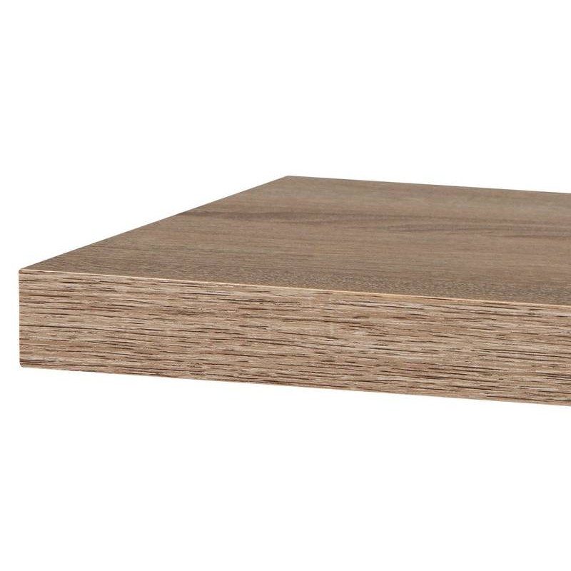 Autronic - Polička nástenná 90 cm, MDF, 3D dekor dub sonoma, baleno v ochranej fólii - P-013 SON1