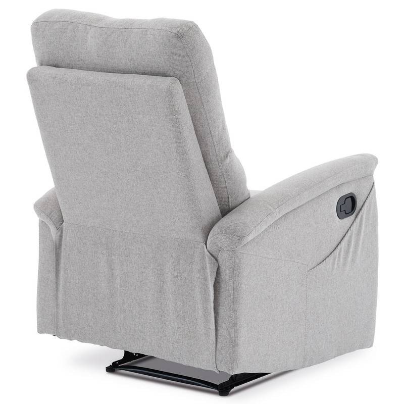 Autronic - Relaxační křeslo, manuální ovládání, světle šedá látka - TV-916 SIL2 AKCE Autronic - Relaxační křeslo, manuální ovládání, světle šedá látka - TV-916 SIL2 AKCE