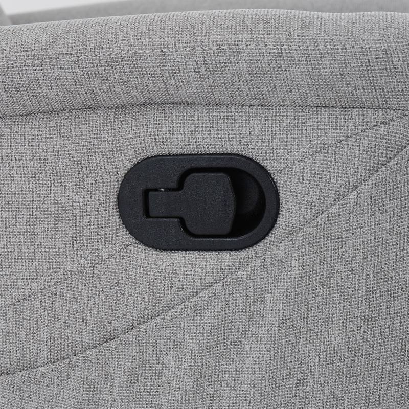 Autronic - Relaxační křeslo, manuální ovládání, světle šedá látka - TV-916 SIL2 AKCE Autronic - Relaxační křeslo, manuální ovládání, světle šedá látka - TV-916 SIL2 AKCE