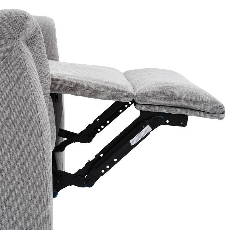 Autronic - Relaxační křeslo, manuální ovládání, světle šedá látka - TV-916 SIL2 AKCE Autronic - Relaxační křeslo, manuální ovládání, světle šedá látka - TV-916 SIL2 AKCE