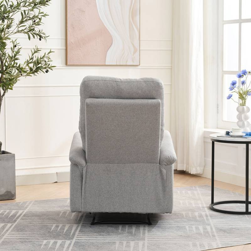 Autronic - Relaxační křeslo, manuální ovládání, světle šedá látka - TV-916 SIL2 AKCE Autronic - Relaxační křeslo, manuální ovládání, světle šedá látka - TV-916 SIL2 AKCE