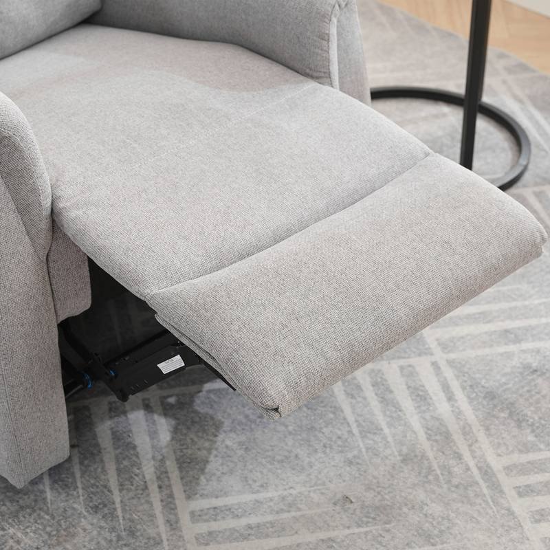 Autronic - Relaxační křeslo, manuální ovládání, světle šedá látka - TV-916 SIL2 AKCE Autronic - Relaxační křeslo, manuální ovládání, světle šedá látka - TV-916 SIL2 AKCE