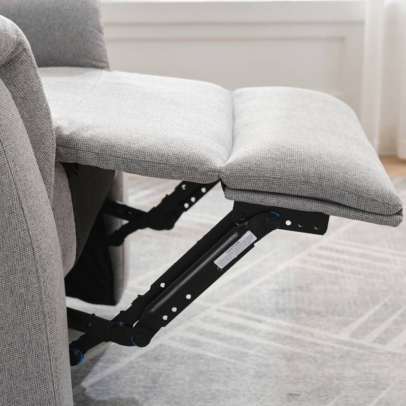 Autronic - Relaxační křeslo, manuální ovládání, světle šedá látka - TV-916 SIL2 AKCE Autronic - Relaxační křeslo, manuální ovládání, světle šedá látka - TV-916 SIL2 AKCE