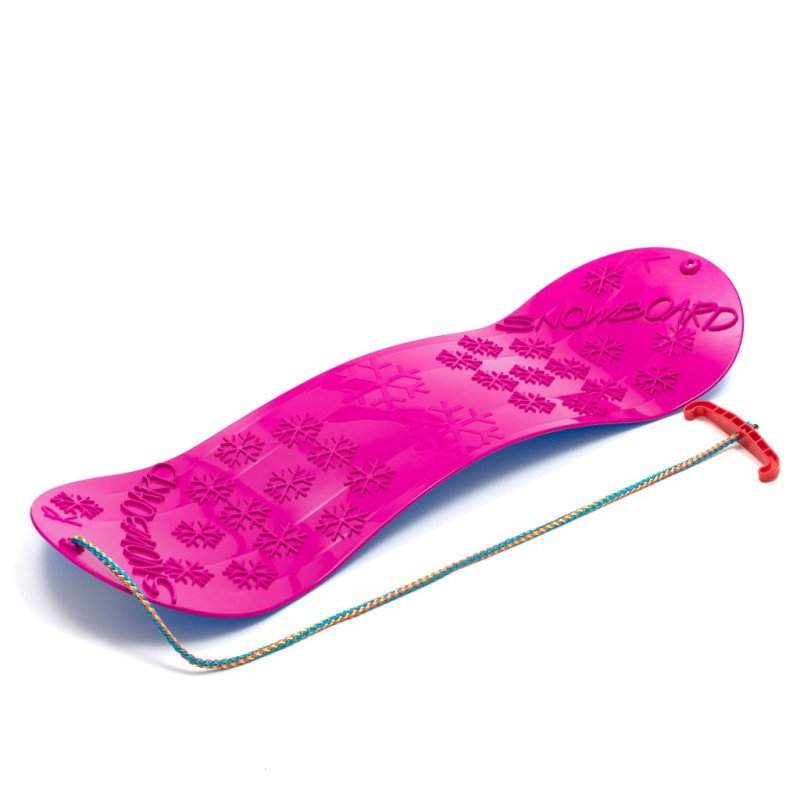 Detský snežný klzák Baby Mix SNOWBOARD 72 cm rúžový