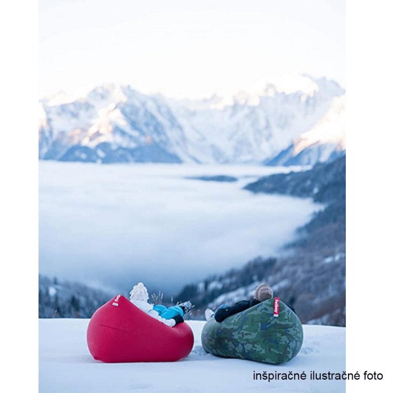 Kondela Nafukovací sedací vak/lazy bag, modrá, LEBAG