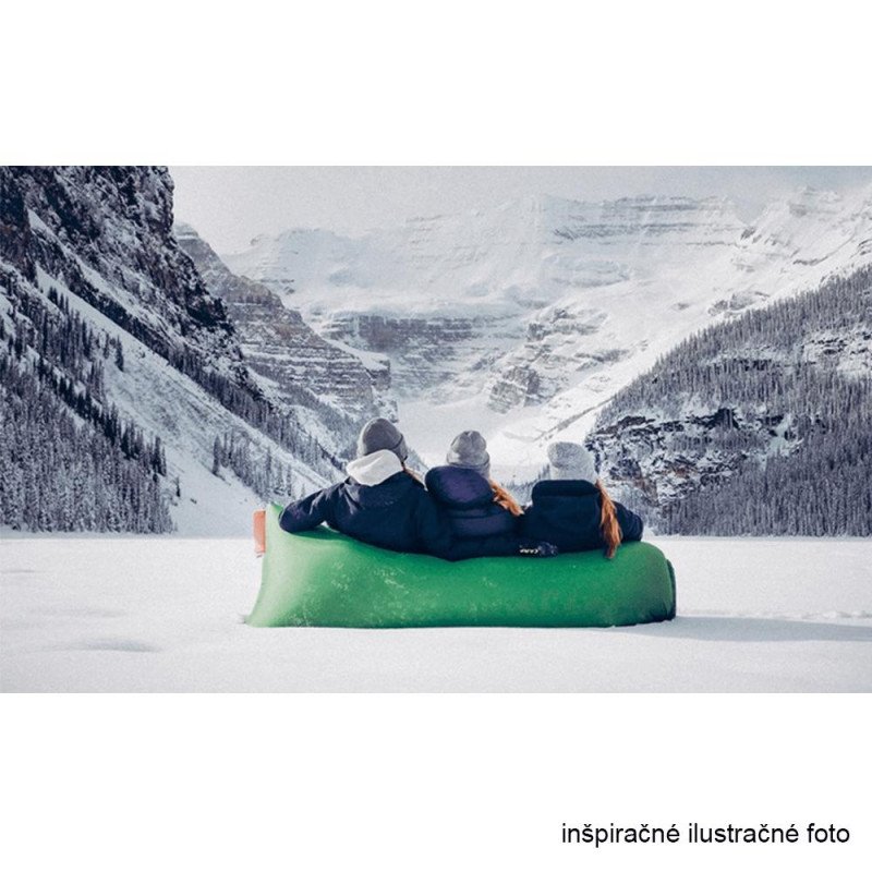 Kondela Nafukovací sedací vak/lazy bag, modrá, LEBAG