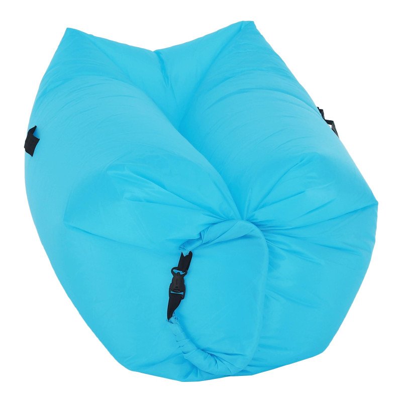 Kondela Nafukovací sedací vak/lazy bag, modrá, LEBAG
