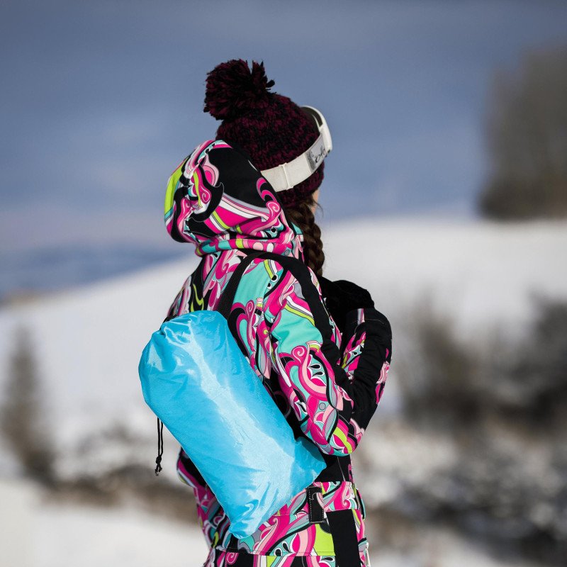 Kondela Nafukovací sedací vak/lazy bag, modrá, LEBAG