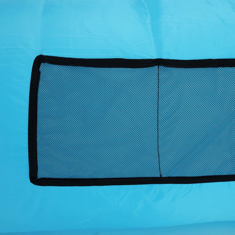Kondela Nafukovací sedací vak/lazy bag, modrá, LEBAG
