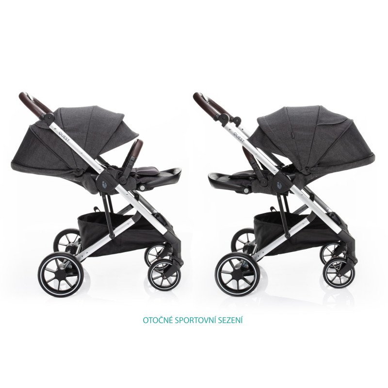 Kočík Quest, Vulcan Black/Silver
