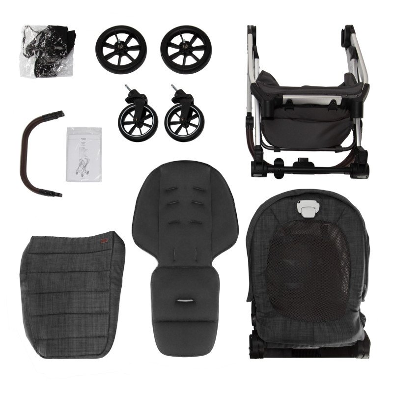 Kočík Quest, Vulcan Black/Silver