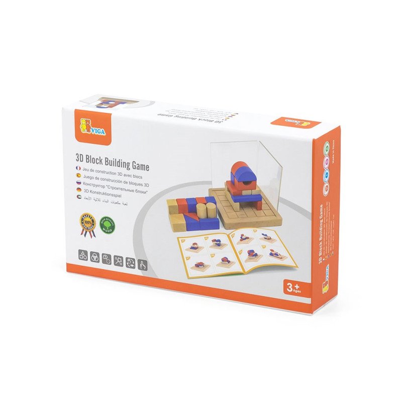 Drevená hra Viga Stavebné bloky 3D