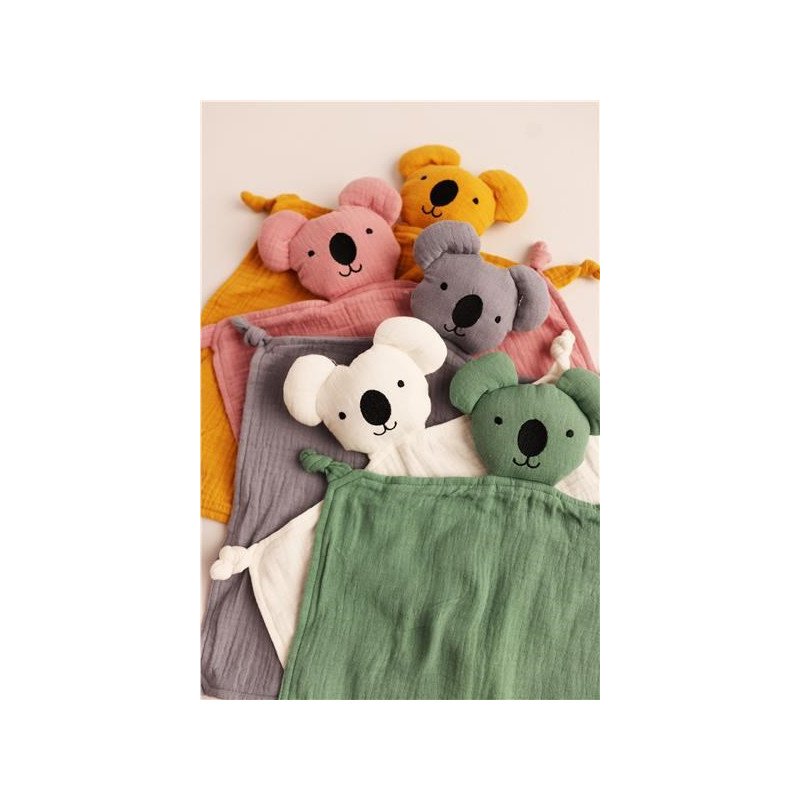 Mušelínový usínáčik  New Baby Koala pink
