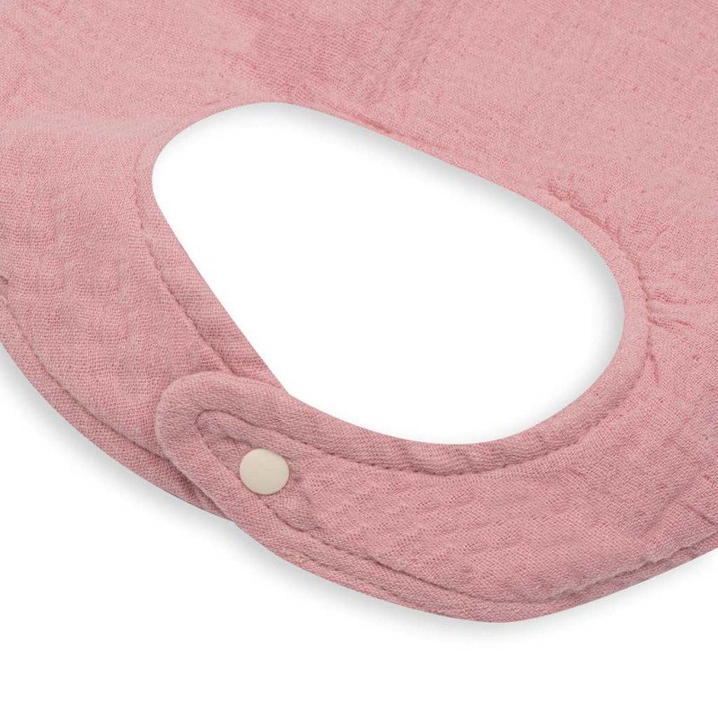 Mušelínový detský podbradník New Baby pink