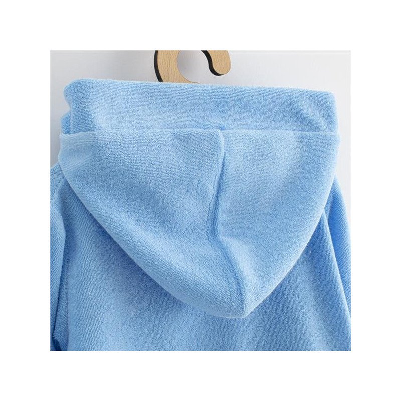 Detský froté župan New Baby Comfortably blue