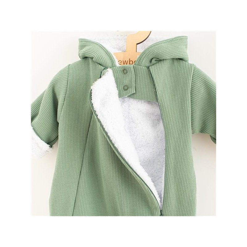 Dojčenská kombinéza s kapucňou New Baby Frosty mint