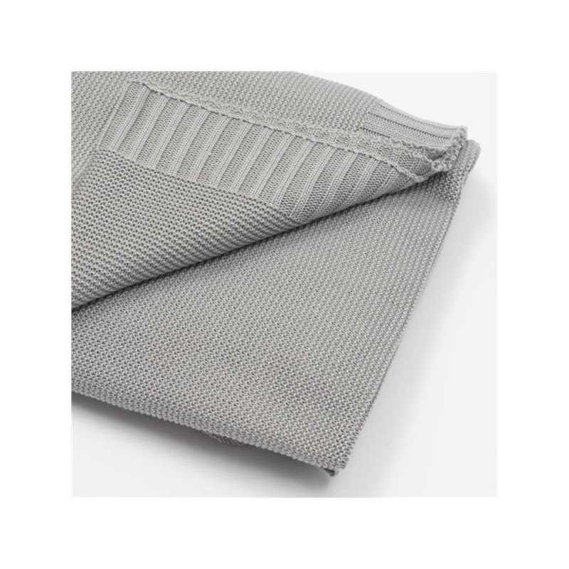 Bambusová pletená deka New Baby 100x80 cm grey