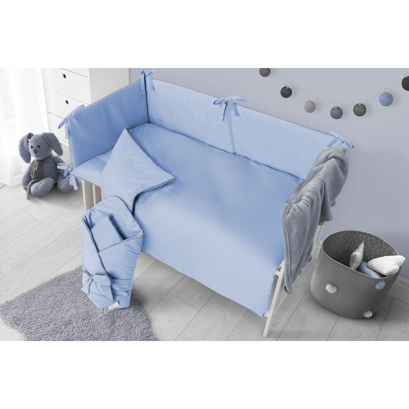 6-dielne posteľné obliečky Belisima Palermo 100x135 jeans