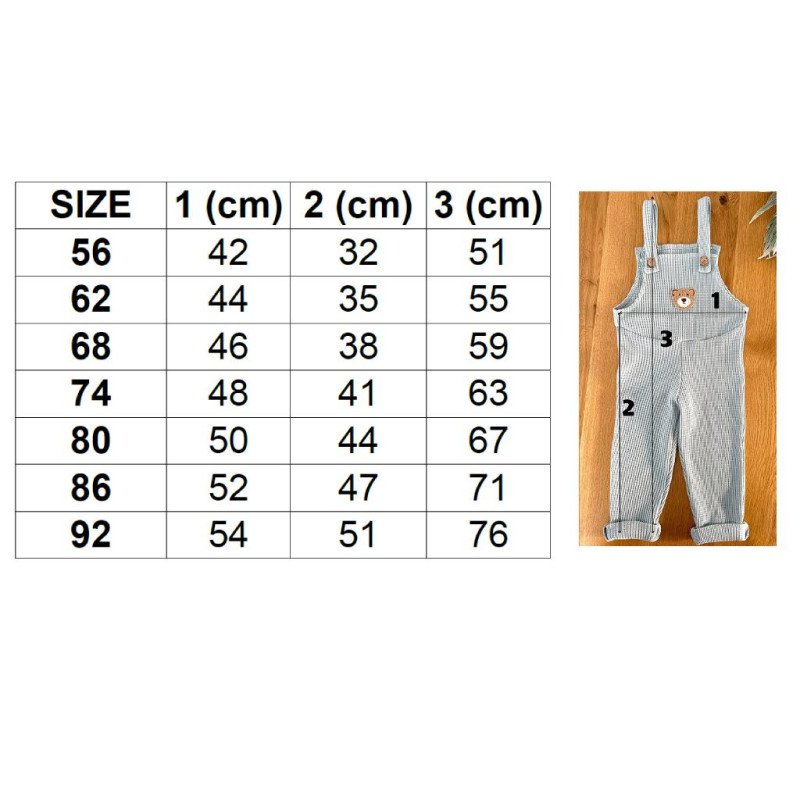 Dojčenské zahradníčky New Baby Luxury clothing Oliver sivé