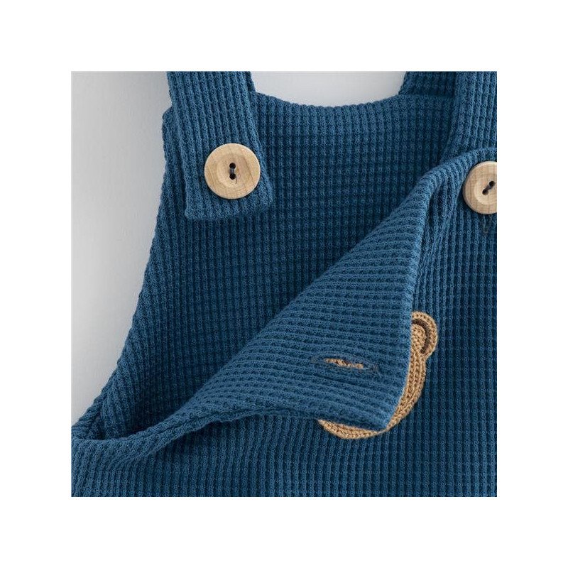 Dojčenské zahradníčky New Baby Luxury clothing Oliver modré