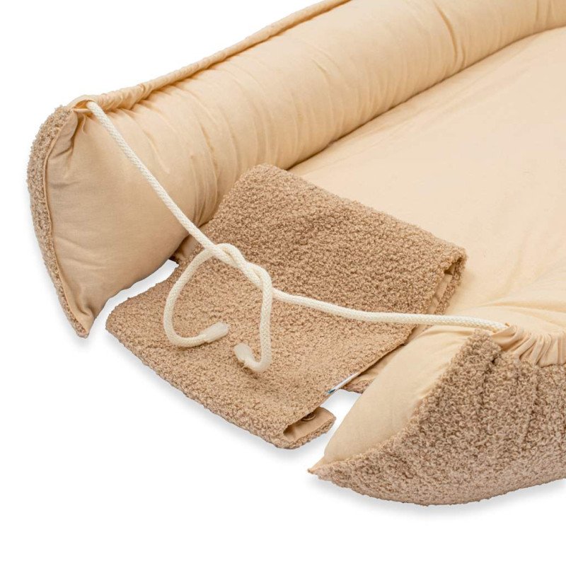 Multifunkčné hniezdočko pre bábätko New Baby Teddy béžové