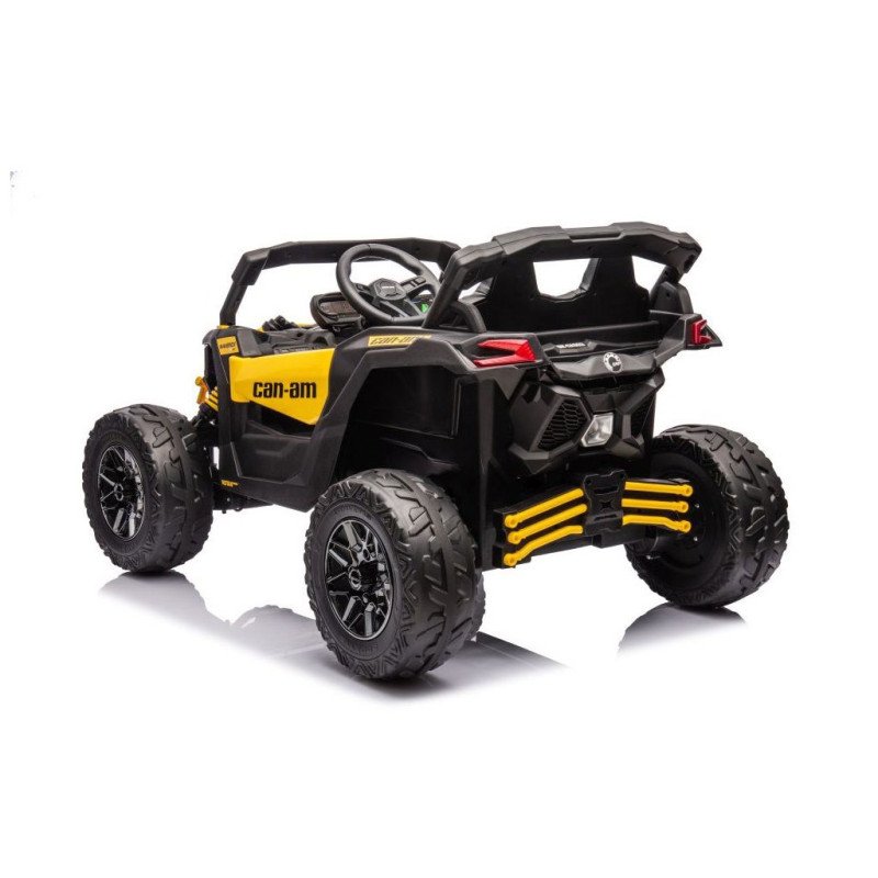 Elektrické autíčko Baby Mix Buggy žlté