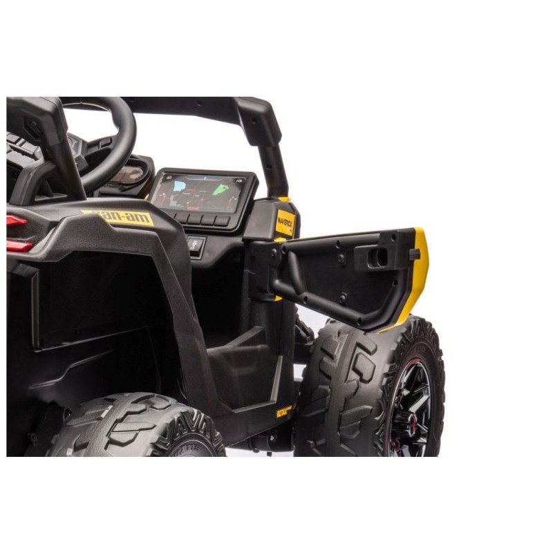 Elektrické autíčko Baby Mix Buggy žlté