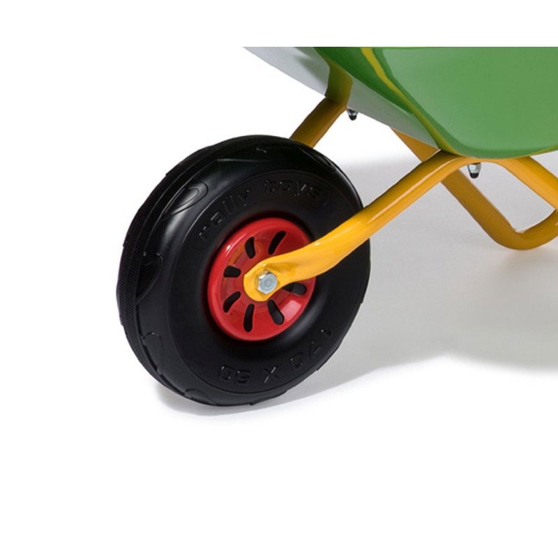 Detský záhradný fúrik kovový Milly Mally Rolly Toys zelený