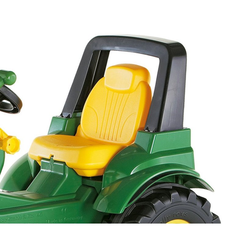 Šliapací traktor nakladač Rolly Toys John Deere Farmtrac zelený