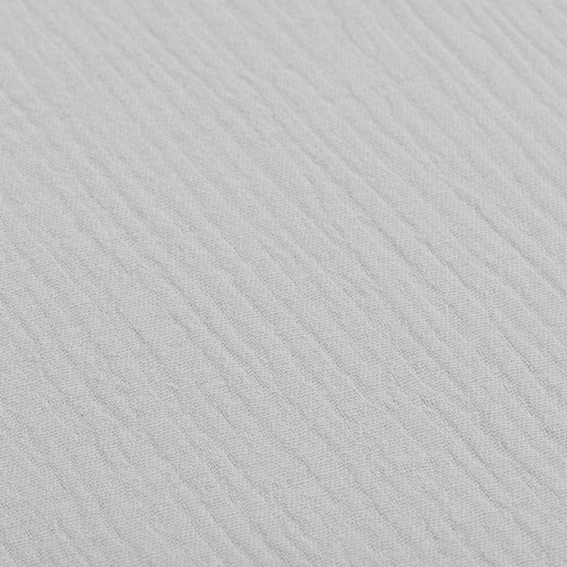 Mušelínové prestieradlo do postieľky New Baby 120x60 cm sivé