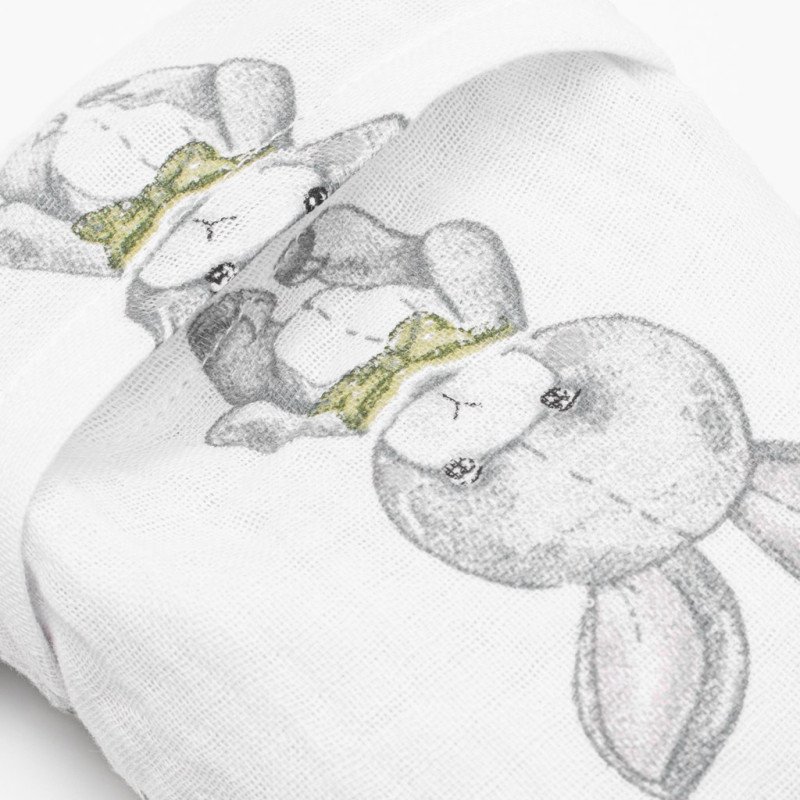 Mušelín Hrejúci a chladiaci vankúšik Termofor s višňovými peckami New Baby STANDARD rabbit