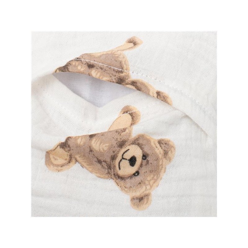 Mušelín Hrejúci a chladiaci vankúšik Termofor s višňovými peckami New Baby STANDARD bear