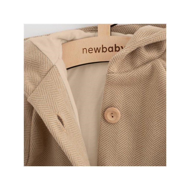 Jesenný detský kabátik s kapucňou New Baby UNI