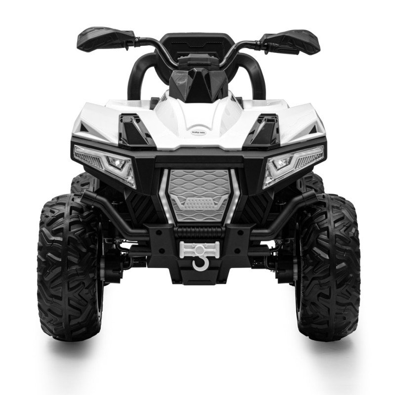 Detská elektrická štvorkolka Baby Mix RAVE 4x4 biela