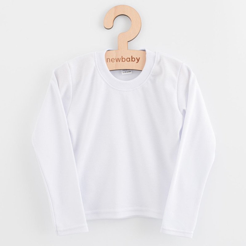 Detske bavlnené tričko s dlhým rukávom New Baby
