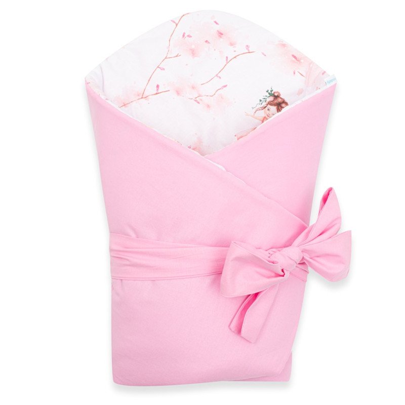 Obojstranná detská zavinovačka New Baby Víly 80x80 cm