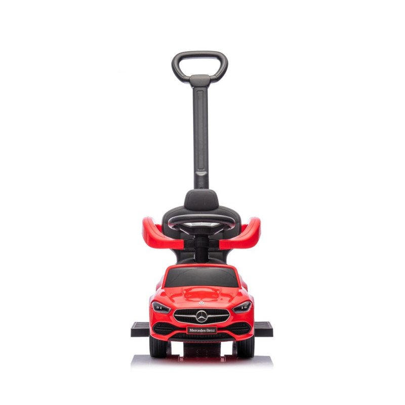 Detské odrážadlo s vodiacou tyčou MERCEDES C-Class Deluxe Milly Mally Red