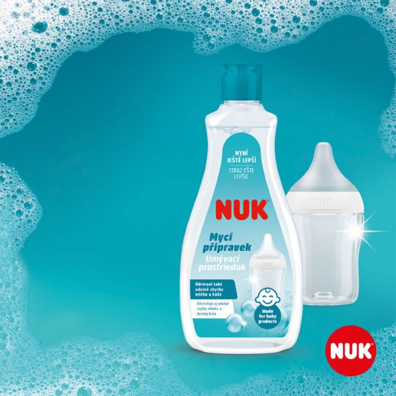 Umývací prostriedok na fľaše a cumlíky NUK -  500ml