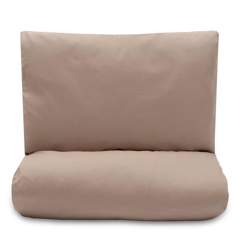 Bavlnený set do postieľky s výplňou New Baby 90x120 cm cappuccino