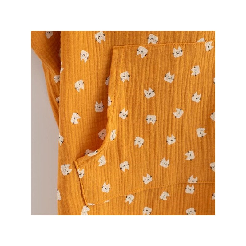 Detské mušelínové pončo New Baby Feeling animal 80 cm